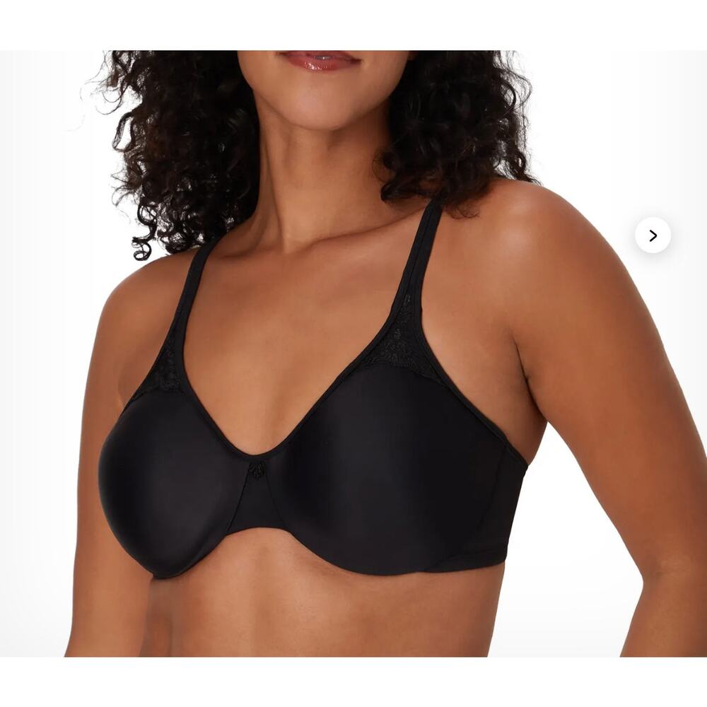 BALI Minimizer Bra Black NWT Passion For Comfort 40DDD